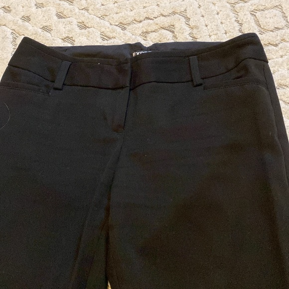 Express Columnist Black Pants size 0 short - Picture 3 of 4